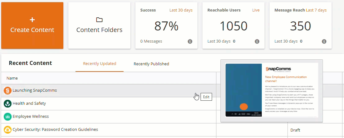 Content Previewer